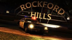 1987 Ford Crown Victoria LTD Rockford Hills Police Department