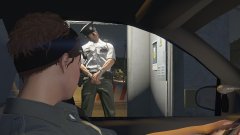 I'm surprised the security guard on this post is actually awake