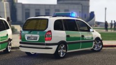 Opel Zafira Old German Police Bild 2