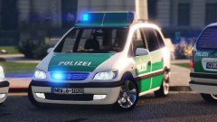 Opel Zafira Old German Police Bild 3