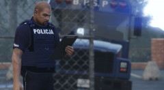 Polish Police Male Patrol Uniform