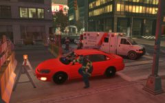 Arrival of the EMS chief.