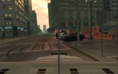 Police patrol responding to the scene.