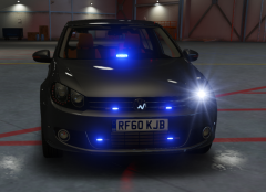 GMP Unmarked Vw Golf