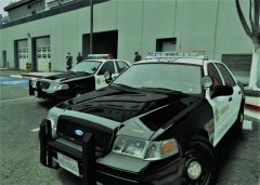 Sheriff Units at Vespucci station house
