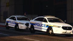 W.I.P.: LSPD skins for Captain14's pack - Traffic Taurus #1