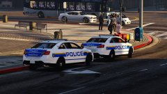 W.I.P.: LSPD skins for Captain14's pack - Traffic Taurus #2