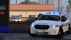 W.I.P.: LSPD skins for Captain14's pack - Traffic Taurus #5