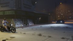 Stalking this biker.