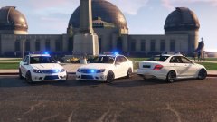 M.B. C63 Polizei Bild 1