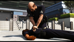 "Don't you f***ing die on me!"