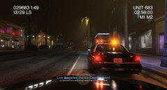 LAPD Dashcam View of a Traffic Stop on Portola Drive