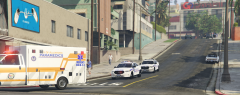 Escorting Ambulance