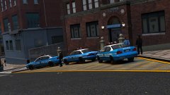 At the police station