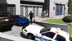 Arriving at the scene