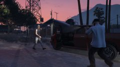 "Sir, stop moving and get down on the ground, now!"