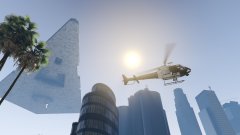 Air 1 and an Imperial Star Destroyer overhead