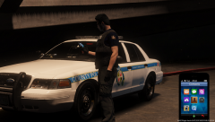 Headed out for the night.