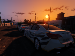 AFP ending one day with a beautiful sunset and a shooting!!