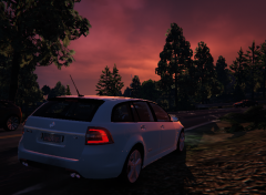 AFP watching a sunset, licence plates and drivers speed!