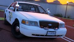 2017 California Highway Patrol CVPI Polar Bear