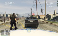 Peel Regional Police on a Traffic Stop