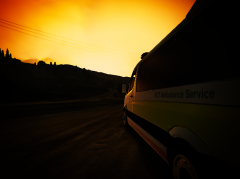 ACT Ambulance Service enjoying the best view!!