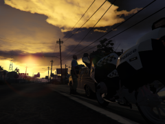 Just a regular traffic stop!