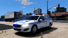 Dog 12 on scene to a break and enter.