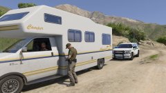 speeding camper......73 mph