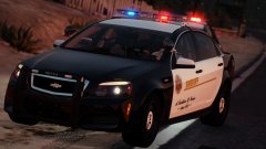 Los Angeles County Sheriff Caprice.