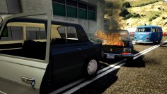 a car accident in summer holidays