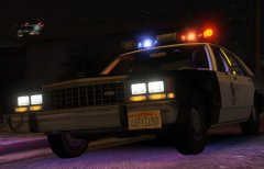 1987 Ford LTD Crown Victoria- Los Angeles Police