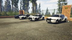 San Andreas State Police Fleet @ Paleto Bay