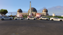 LSPD, LSEMS and LSFD getting ready for a special event.