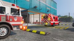 LSFD units answered a medical call at the mega mall in Davis