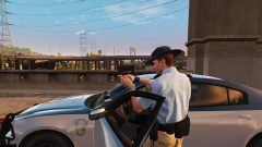 WIP LIDAR Gun Outside the car