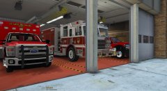 Little Davis station fire buffing