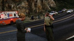 Yeah 10-4 Dispatch, We're Just Getting A Statement Now