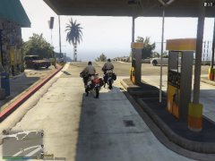 Gassin up Before back to Patrol