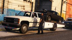 Ramp Truck traffic stop