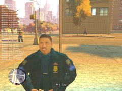 Angry Beta Asian Cop