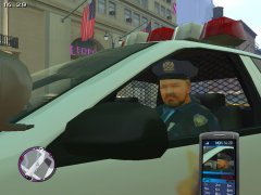 Make a Photo from a Asian Cop