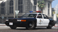 1st Gen Vapid Stanier with MX7000 Lightbar