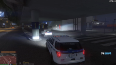 Stolen Police Car chase