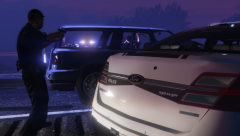 Kuwait Police Based LSPD Ford Taurus Police Interceptor