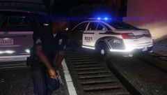 Kuwait Police Based LSPD Ford Taurus Police Interceptor