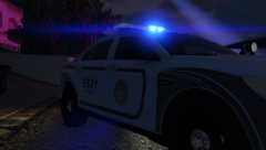 Kuwait Police Based LSPD Ford Taurus Police Interceptor