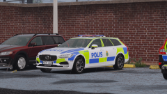 2017 Volvo V90 Swedish Police
