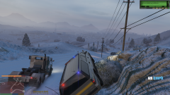 Chasing after a Army Truck #1